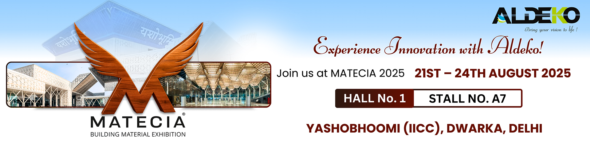 Matecia Exhibition Invitation 21st - 24th Aug 2025